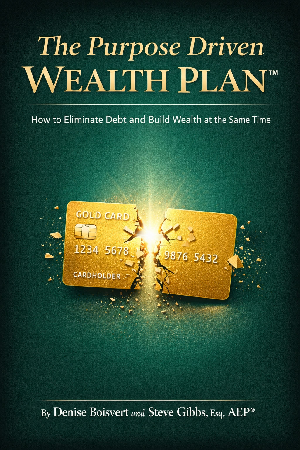 The Purpose Driven Wealth Plan: How to Eliminate Debt and Build Wealth at the Same Time, by Denise Boisvert and Steve Gibbs, Esq. AEP